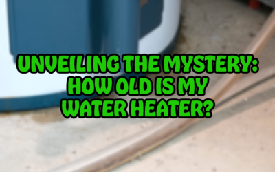 UNVEILING THE MYSTERY HOW OLD IS MY WATER HEATER?