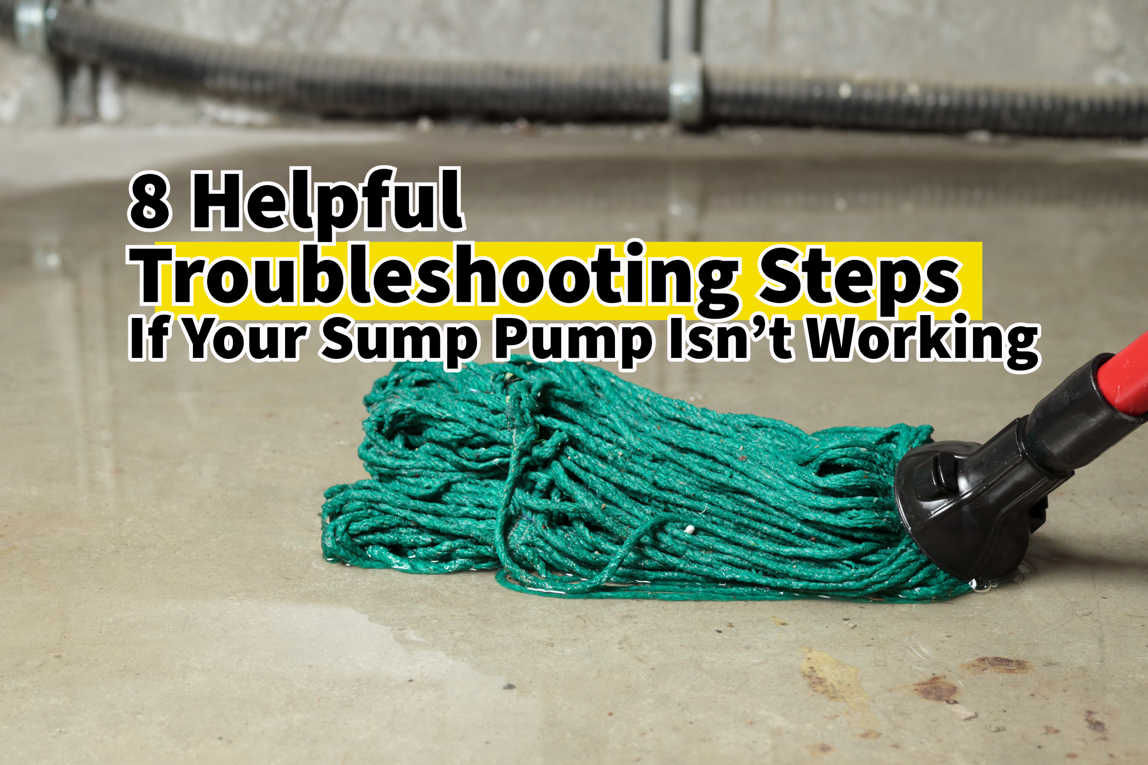 A homeowner’s guide to troubleshooting a malfunctioning sump pump. Plumbing and drain services in Springboro, Ohio.