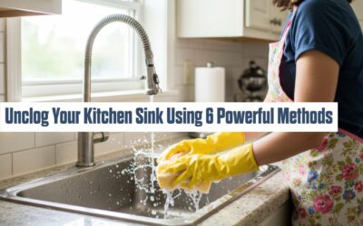 Unclog Your Kitchen Sink Using 6 Powerful Methods 